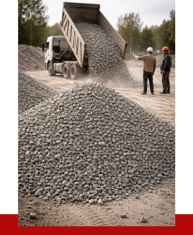 Гранитный щебень фракция 0-5 в Новороссийске от 2960 руб ПРОНЕРУДНвр