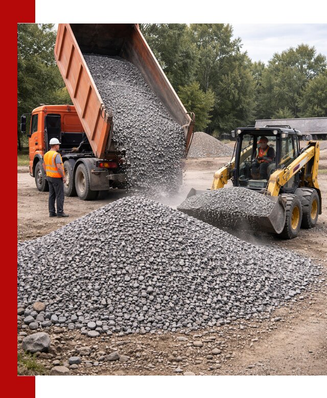 Купить гранитный щебень фракции 5–10 в Новороссийске с доставкой