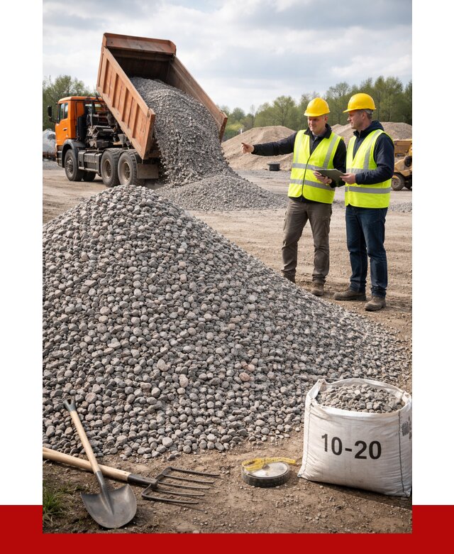 Гранитный щебень фракция 10-20 в Новороссийске от 4287 руб.|ПРОНЕРУДНвр