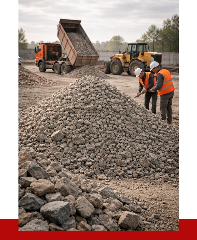 Гранитный щебень фракция 40-70 в Новороссийске от 2552 руб ПРОНЕРУДНвр