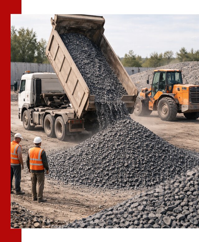 Доставка и продажа щебня габбро-диабаза в Новороссийске