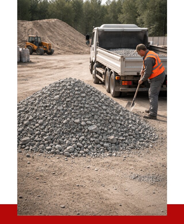 Гравийный щебень фракция 5-10 в Новороссийске от 2246 р. | ПРОНЕРУДНвр