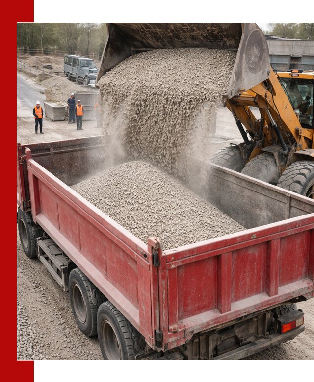 Купить известняковый щебень фракции 0-5 с доставкой в Новороссийске