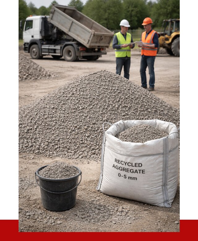 Вторичный щебень фракция 0-5 в Новороссийске от 1633 р. ПРОНЕРУДНвр