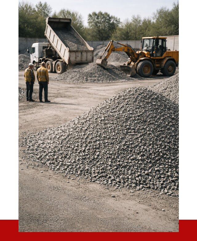 Вторичный щебень фр. 5-20 в Новороссийске от 1633 р. - ПРОНЕРУДНвр