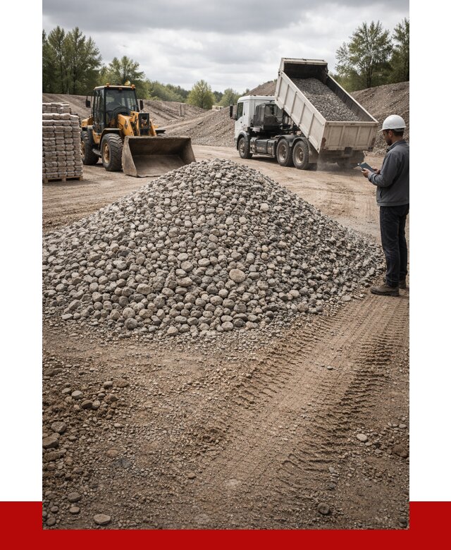 Купить бетонный щебень в Новороссийске, от 3267 р. ПРОНЕРУДНвр