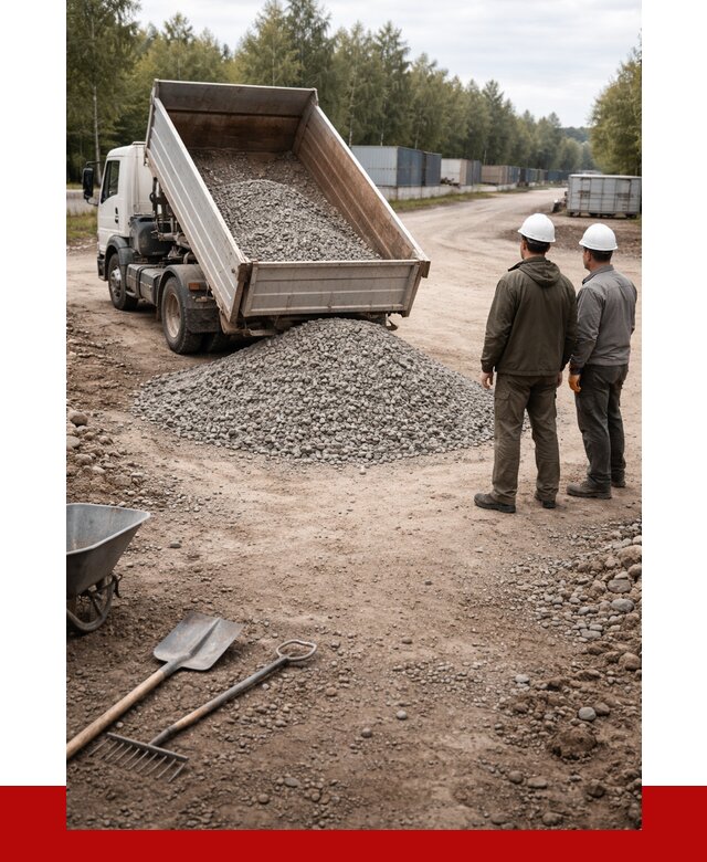 Бетонный щебень фракция 5-20 в Новороссийске от 3267 р., ПРОНЕРУДНвр