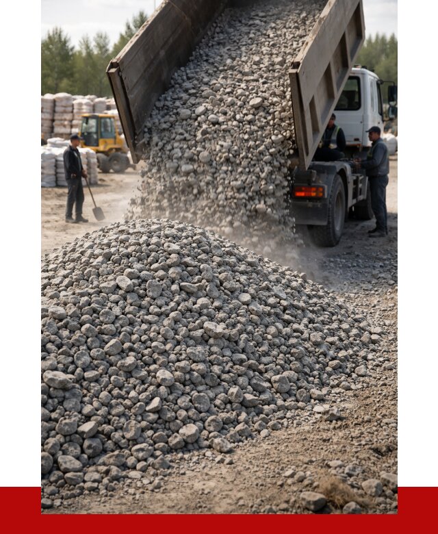 Бетонный щебень фракция 40-70 в Новороссийске от 1837 р. ПРОНЕРУДНвр