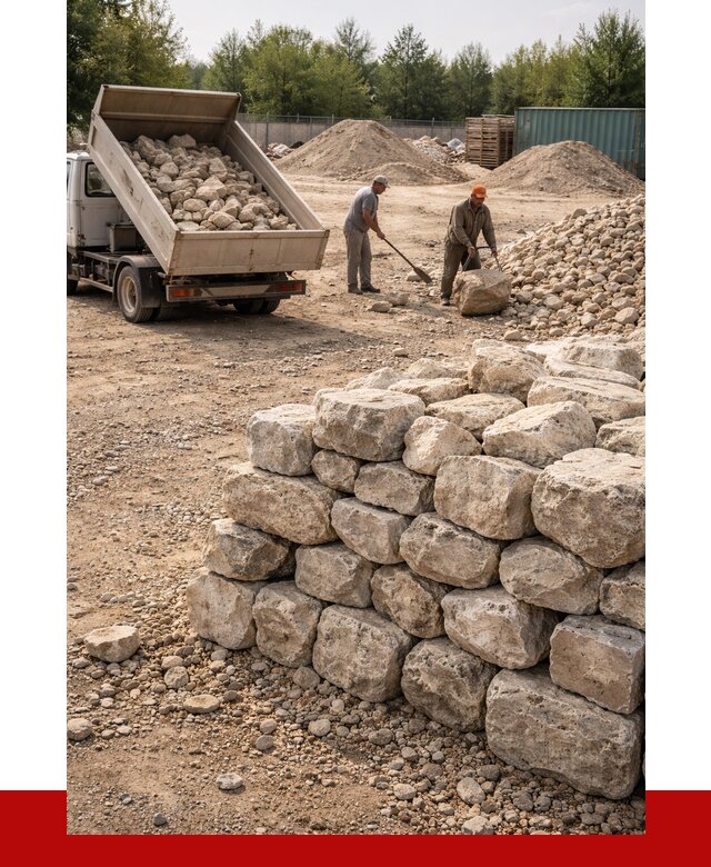 Бутовый камень известняковый в Новороссийске от 4287 р. | ПРОНЕРУДНвр