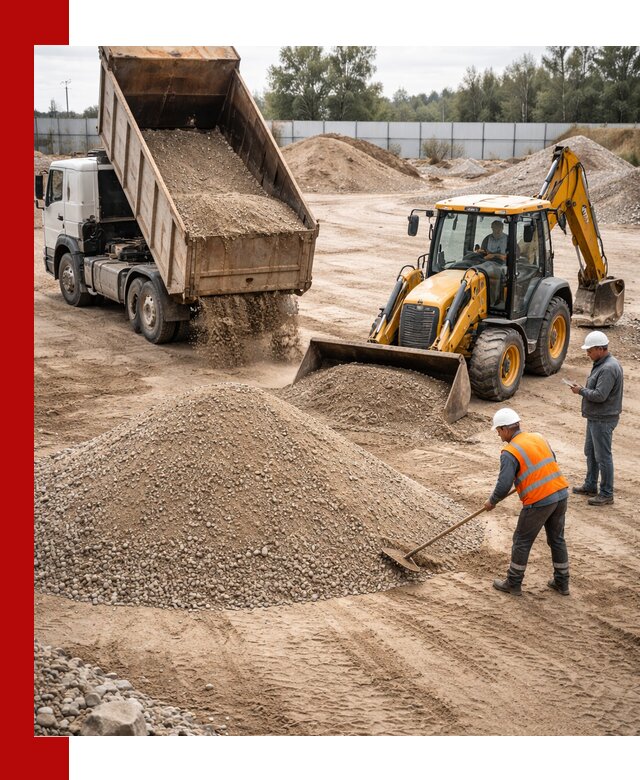 Поставка и доставка ПГС С4 в мешках и самосвалах в Новороссийске