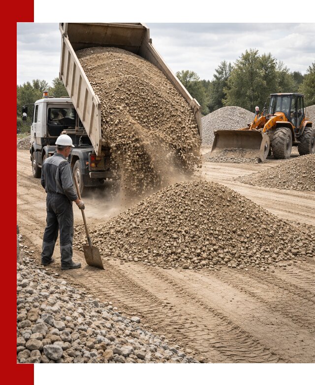 Доставка щпс С3 в Новороссийске самосвалами и бортовыми грузовиками