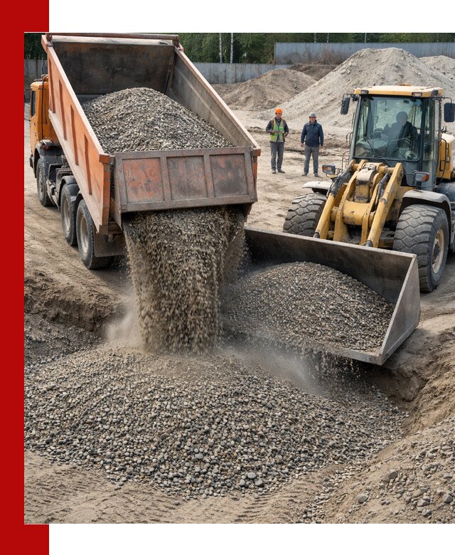 Доставка щпс С9 самосвалами по выгодным тарифам в Новороссийске