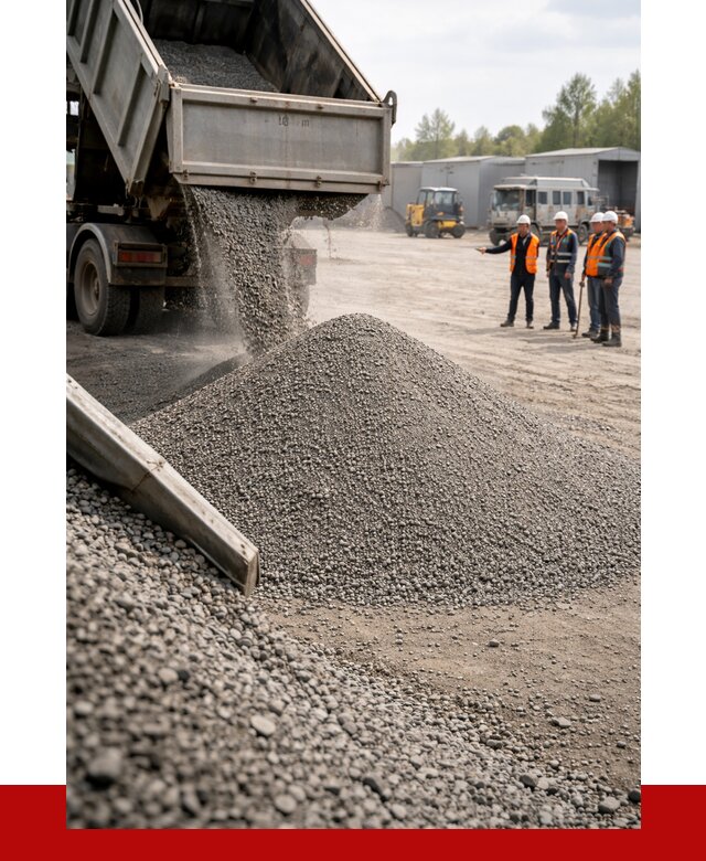 Гравийный отсев 0-5 в Новороссийске от 1225 р. с доставкой | ПРОНЕРУДНвр