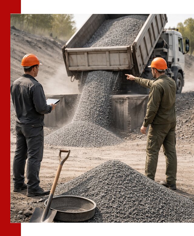 Гранитная крошка фракция 2-5 доставка в Новороссийске