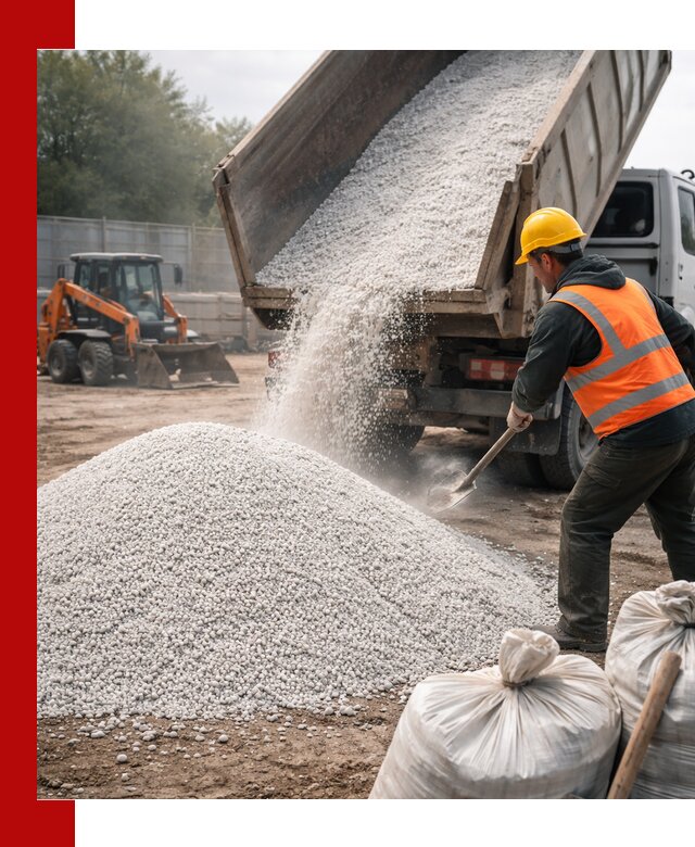 Доставка перлита вспученного в Новороссийске оптом и в розницу