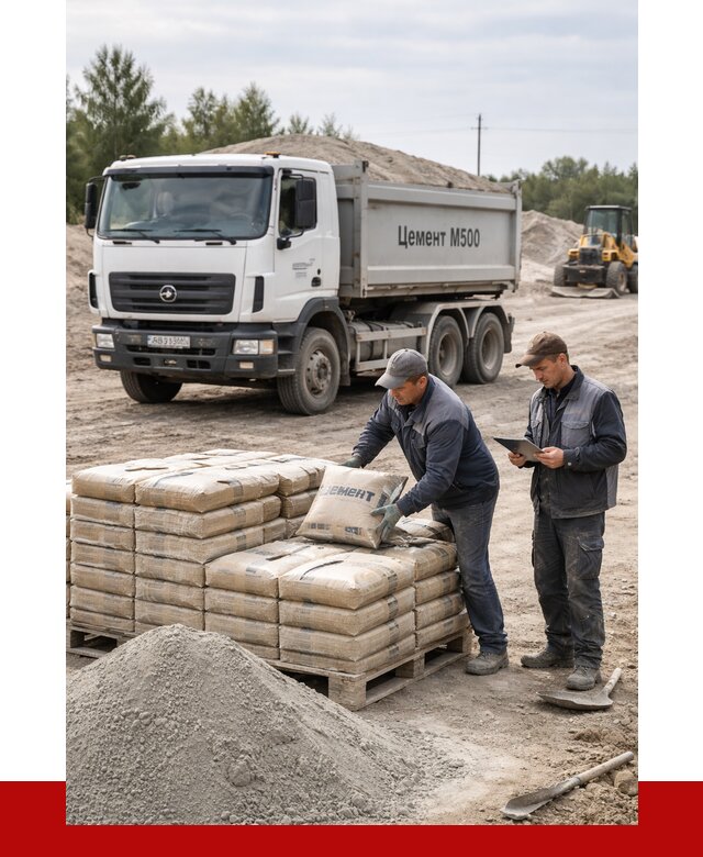 Купить цемент м500 с доставкой в Новороссийске от 5308 р. | ПРОНЕРУДНвр