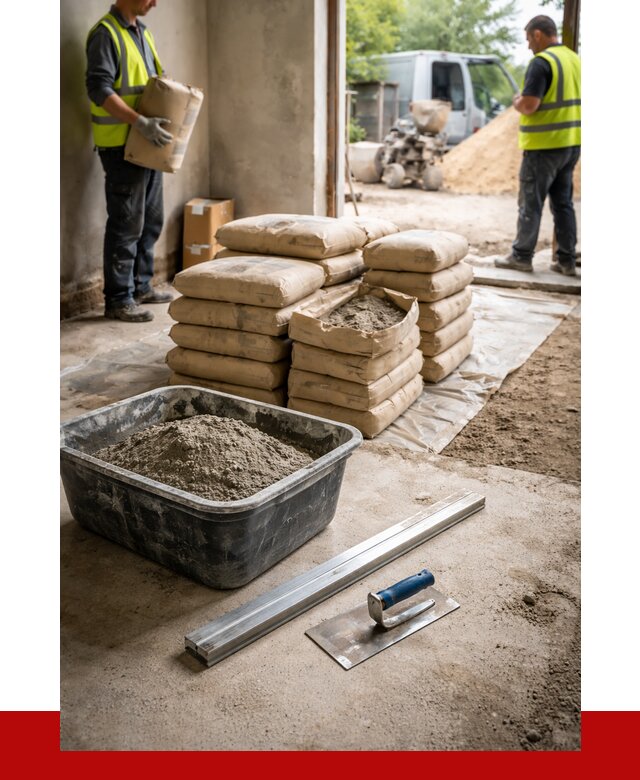 Купить сухую смесь для стяжки в Новороссийске от 4594 р. | ПРОНЕРУДНвр