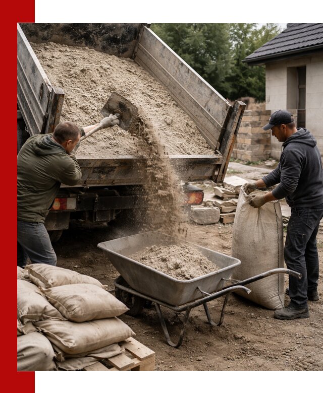 Качественная сухая смесь для кладки с доставкой в Новороссийске