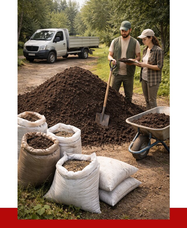 Купить грунт с доставкой в Новороссийске от 4594 р. за м3 | ПРОНЕРУДНвр