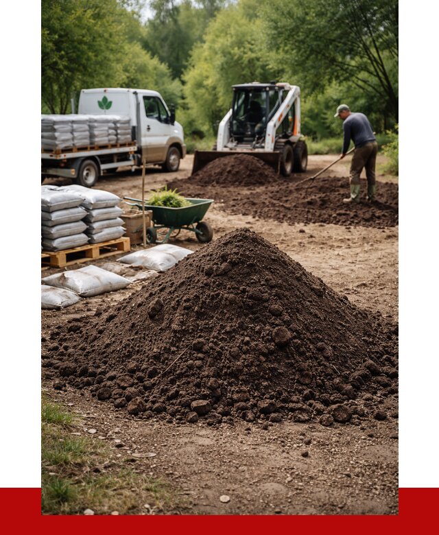 Грунт для озеленения с доставкой в Новороссийске от 1837 р. | ПРОНЕРУДНвр