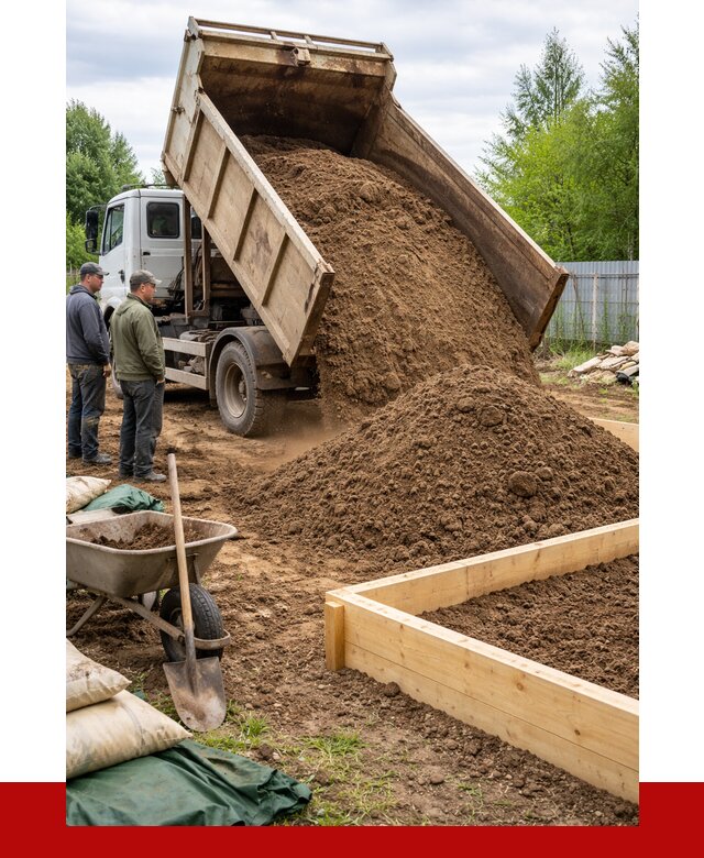 Торфо песчаная смесь в Новороссийске с доставкой от 1888 р. | ПРОНЕРУДНвр
