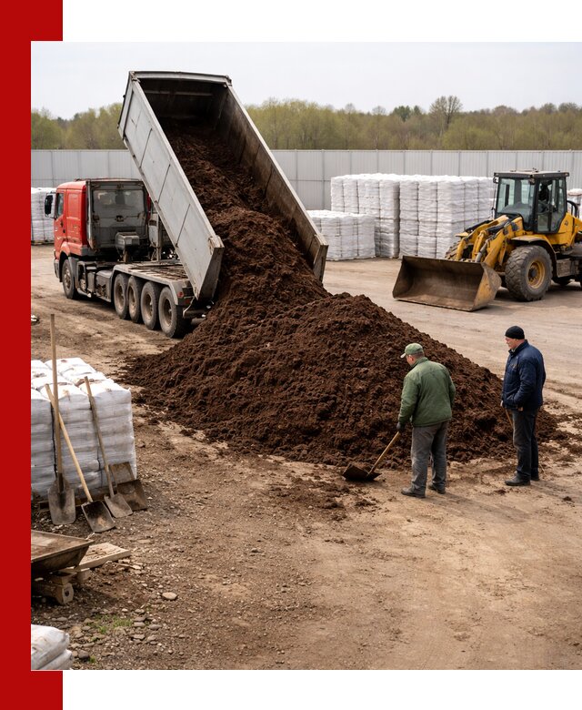 Доставка торфяных смесей оптом и в розницу в Новороссийске