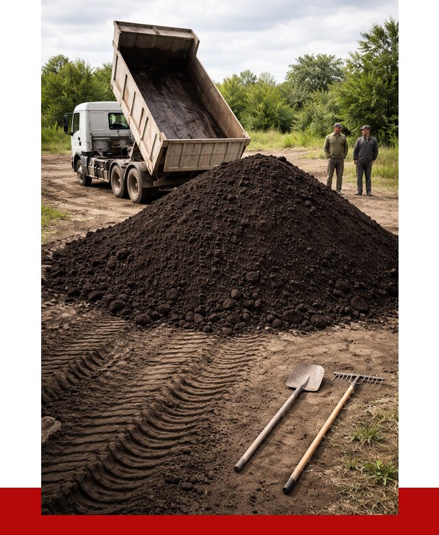 Купить чернозем навалом в Новороссийске от 1225 р. за куб | ПРОНЕРУДНвр