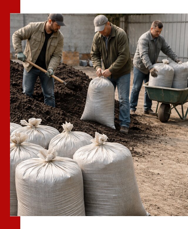 Купить чернозем в мешках с доставкой в Новороссийске