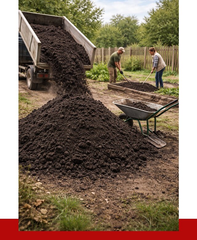 Купить чернозем для огорода в Новороссийске от 2552 р. | ПРОНЕРУДНвр