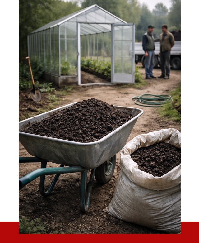 Чернозем для теплицы в Новороссийске с доставкой от 1531 р. | ПРОНЕРУДНвр