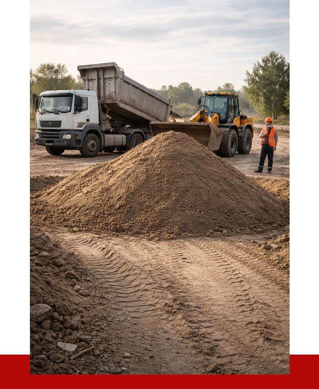 Купить песчаный грунт с доставкой в Новороссийске от 4287 р. | ПРОНЕРУДНвр