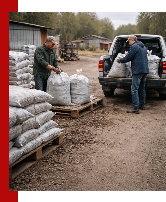 Купить конский навоз в мешках с доставкой в Новороссийске