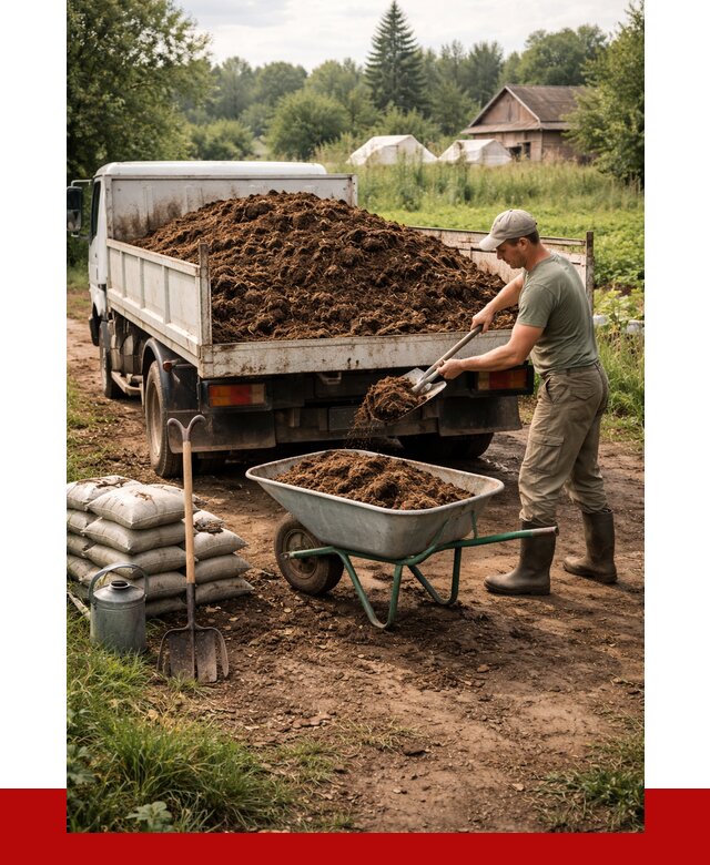 Купить коровий навоз с доставкой в Новороссийске от 1837 р. | ПРОНЕРУДНвр