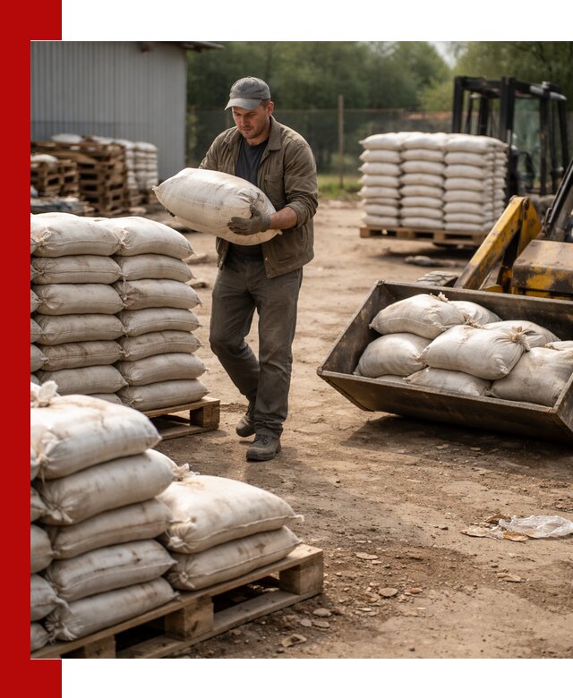 Коровий навоз в мешках с доставкой в Новороссийске