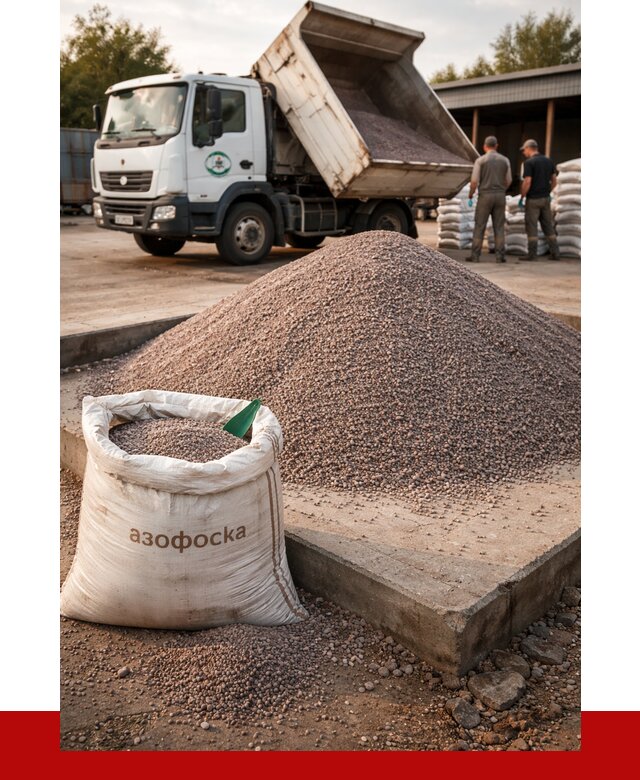 Купить азофоска в Новороссийске с доставкой от 1225 р. за куб | ПРОНЕРУДНвр