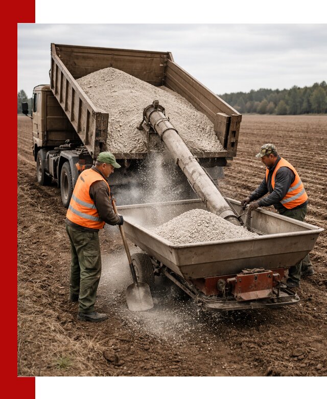 Доставка и продажа суперфосфата оптом и в розницу в Новороссийске