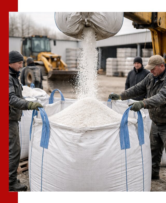 Доставка соли в биг-бегах оптом в Новороссийске