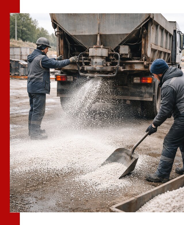 Доставка и продажа хлористого кальция в Новороссийске