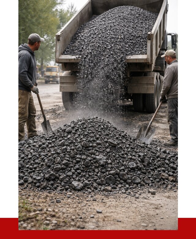 Дробленый асфальт в Новороссийске от 2858 р. с доставкой | ПРОНЕРУДНвр