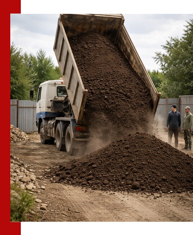 Доставка самосвалом 10 кубов в Новороссийске быстро и надёжно