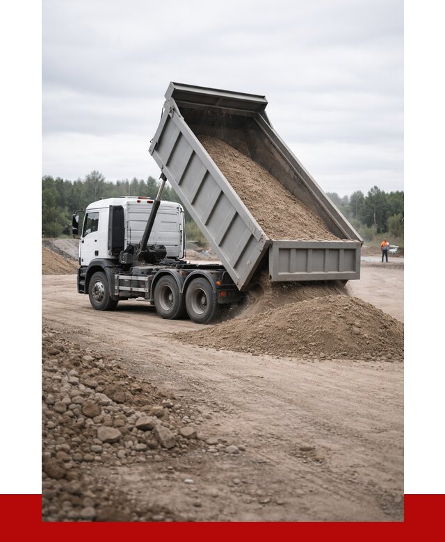 Доставка самосвалом 15 кубов в Новороссийске от 6635 руб. | ПРОНЕРУДНвр