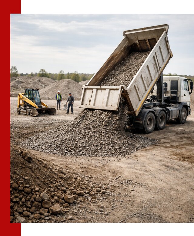 Доставка самосвалом 25 м³ в Новороссийске быстро и надежно