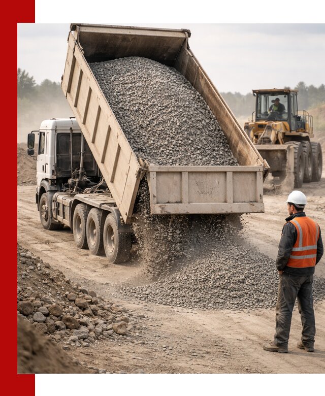 Доставка самосвалом 40 кубов цемента и сыпучих в Новороссийске