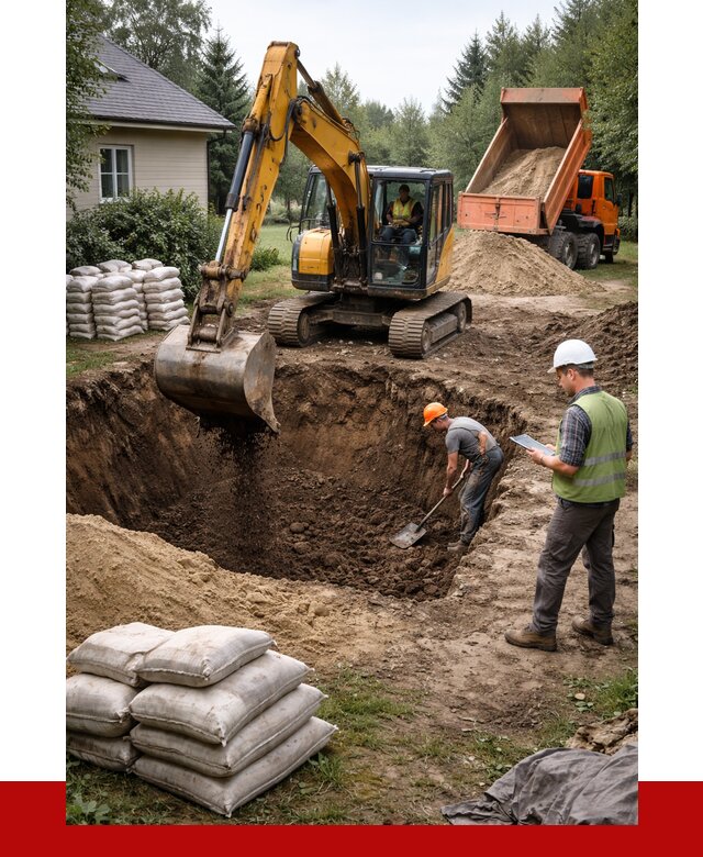 Рытье котлована в Новороссийске быстро от 4594 р. ПРОНЕРУДНвр